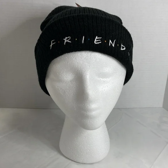 FRIENDS | Accessories | Friends Beanie Hat Black Knit Unisex  display picture 2